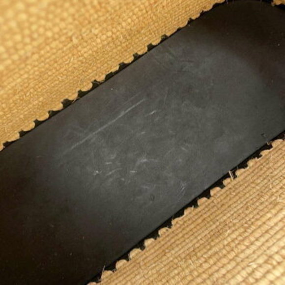 Loewe Raffia Bucket Tote Bag Basket Black - Picture 8 of 8